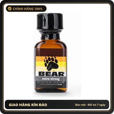 Popper Chính Hãng Tăng Cảm Xúc Cho Cuộc Yêu Popper Bear 24ml - Snapshop Chính Hãng
