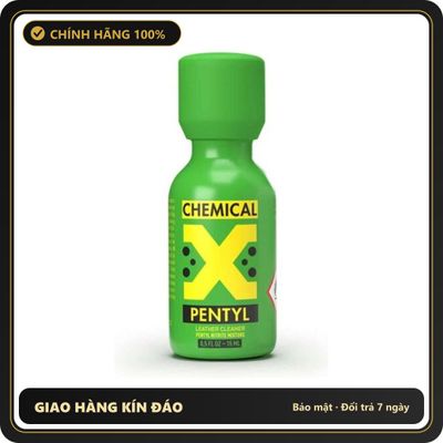 Popper Chính Hãng Tăng Cảm Xúc Cho Cuộc Yêu Popper Chemical X Pentyl Aroma 15ml - Snapshop Chính Hãng