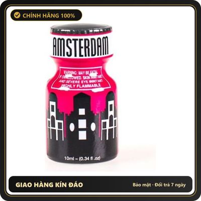 Popper Chính Hãng Tăng Cảm Xúc Cho Cuộc Yêu Popper Amsterdam Aroma 10ml - Snapshop Chính Hãng