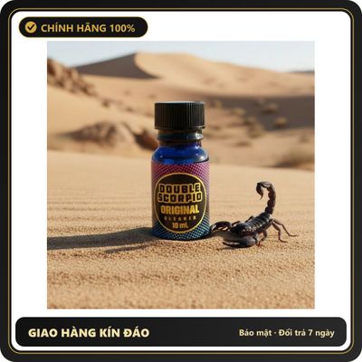 Popper Chính Hãng Tăng Cảm Xúc Cho Cuộc Yêu Popper Double Scorpio Original Sapphire 10ml - Snapshop Chính Hãng