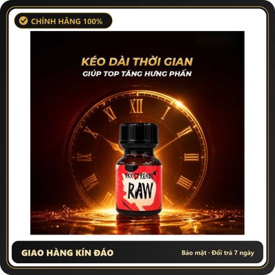 Tinh Dầu Hít Cao Cấp Giúp Cuộc Vui Trọn Vẹn Popper PWD USA Strenge Raw - Chai 10ml - Snapshop Chính Hãng