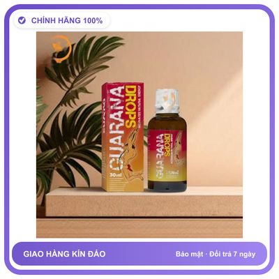 Nước hỗ trợ tăng sinh lý kéo dài thời gian Dành Cho Nam Guarana Drops 30ml - Tăng Ham Muốn Thăng Hoa Chính Hãng An Toàn Tiện Lợi Giao Nhanh Toàn Quốc