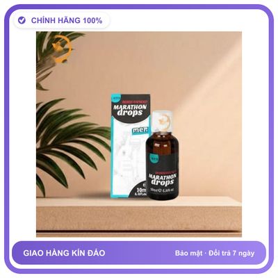 Nước hỗ trợ tăng sinh lý kéo dài thời gian Dành Cho Nam Marathon Drops 30ml - Tăng Ham Muốn Thăng Hoa Chính Hãng An Toàn Tiện Lợi Giao Nhanh Toàn Quốc