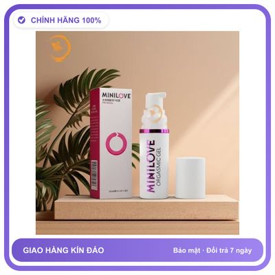 Nước hỗ trợ tăng kích thích tình cảm MiniLove dạng gel bôi cực mạnh 10ml Dành Cho Nữ Chính Hãng An Toàn Tiện Lợi Giao Nhanh Toàn Quốc