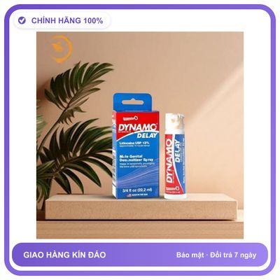 Chai xịt chống xuất tinh sớm Dynamo delay kéo dài thời g Chính Hãng An Toàn Tiện Lợi Giao Nhanh Toàn Quốc