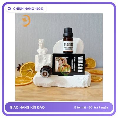 Nước hỗ trợ tăng kích thích tình cảm Viagra dạng nước cực mạnh Mỹ Chai 10ml Dành Cho Nữ Chính Hãng An Toàn Tiện Lợi Giao Nhanh Toàn Quốc