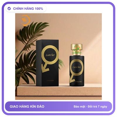Nước Hoa Tăng Kích Thích Tình Yêu Nam Và Nữ cực mạnh Lure Her - 50ml - Hương Quyến Rũ Cuốn Hút Chính Hãng An Toàn Tiện Lợi Giao Nhanh Toàn Quốc