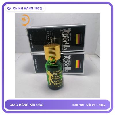 Viên uống hỗ trợ tăng cường sinh lý nam giới Black Gorilla dạng viên Hộp 10 Viên Chính Hãng An Toàn Tiện Lợi Giao Nhanh Toàn Quốc Loại Tốt