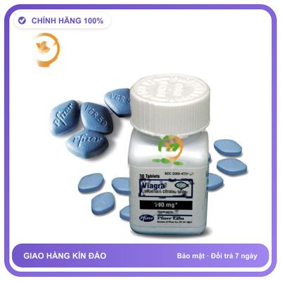 Viên uống hỗ trợ tăng cường sinh lý nam giới Viagra dạng viên 100mg Hộp 30 Viên Chính Hãng An Toàn Tiện Lợi Giao Nhanh Toàn Quốc Hàng Nhập Khẩu
