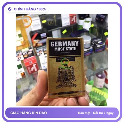 Sản phẩm hỗ trợ tăng sinh lý dạng viên Germany Must State Dành Cho Nam - Tăng Ham Muốn Thăng Hoa Hàng Nhập Khẩu