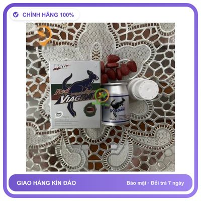 Sản phẩm hỗ trợ tăng sinh lý dạng viên Red Viagra 200mg hộp 10 viên Hộp 10 Viên Dành Cho Nam Chính Hãng An Toàn Tiện Lợi Giao Nhanh Toàn Quốc Loại Tốt