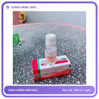 Sản phẩm hỗ trợ tăng sinh lý Lady Era dạng nước hàng USA Dành Cho Nữ - Tăng Ham Muốn Thăng Hoa Mẫu Mới