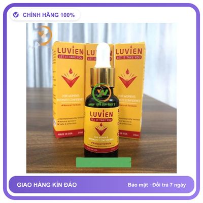 Sản phẩm hỗ trợ tăng sinh lý Luvien dạng nước cực mạnh USA Dành Cho Nữ - Tăng Ham Muốn Thăng Hoa Hàng Nhập Khẩu