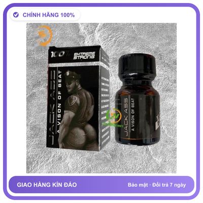 Sản phẩm hỗ trợ tăng sinh lý Chai sản phẩm hít Popper Jack Ass 10ml tăng khoái cảm Chai 10ml Chính Hãng An Toàn Tiện Lợi Giao Nhanh Toàn Quốc Mẫu Mới