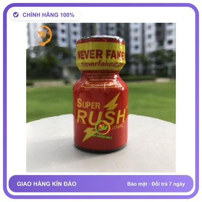 Sản phẩm hỗ trợ tăng sinh lý Chai sản phẩm hít Popper Super Rush 10ml tăng khoái cảm Chai 10ml Bản Tiêu Chuẩn