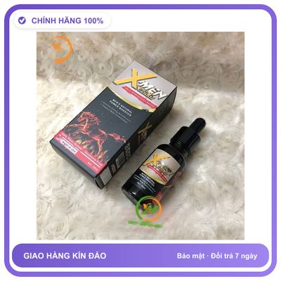 Sản phẩm hỗ trợ tăng sinh lý dạng nước cực mạnh X-men Gold Dành Cho Nam - Tăng Ham Muốn Thăng Hoa Mẫu Mới