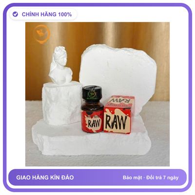 Sản phẩm hỗ trợ tăng sinh lý Chai sản phẩm hít tăng kích thích khoái cảm Popper Strenge Raw 10ml Hàng Nhập Khẩu