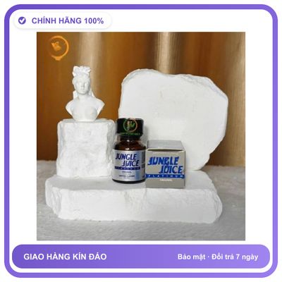 Sản phẩm hỗ trợ tăng sinh lý Chai sản phẩm hít tăng kích thích Popper Jungle Juice Platinum 10ml Cao Cấp