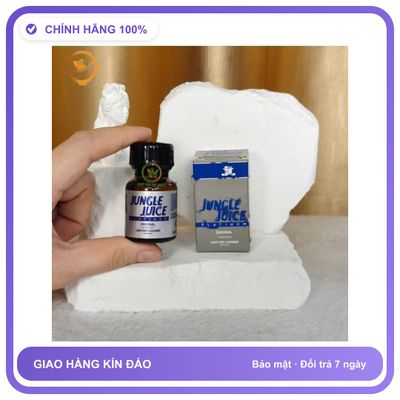Sản phẩm hỗ trợ tăng sinh lý Chai sản phẩm hít tăng kích thích Popper Jungle Juice Platinum 10ml Loại Tốt