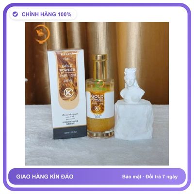 Nước Hoa Tăng Sinh Lý Nam Và Nữ cực mạnh Kakou Gold powder Chai 50ml - Hương Quyến Rũ Cuốn Hút Hàng Nhập Khẩu