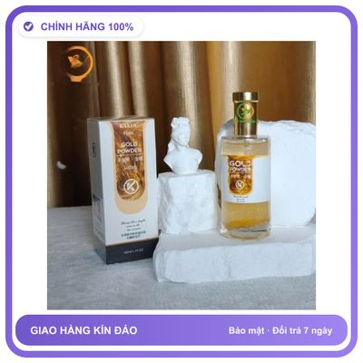 Nước Hoa Tăng Sinh Lý Nam Và Nữ cực mạnh Kakou Gold powder Chai 50ml - Hương Quyến Rũ Cuốn Hút Mẫu Mới