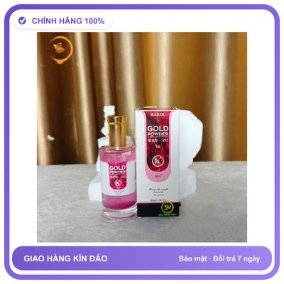 Nước Hoa Tăng Sinh Lý Nam Và Nữ cực mạnh Kakou Gold powder Chai 50ml - Hương Quyến Rũ Cuốn Hút Hàng Tuyển