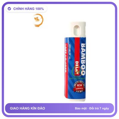 Viên uống hỗ trợ tăng cường sinh lý nam giới Chai xịt Bamboo Delay hàng USA chống xuất tinh sớm chai Bản Tiêu Chuẩn