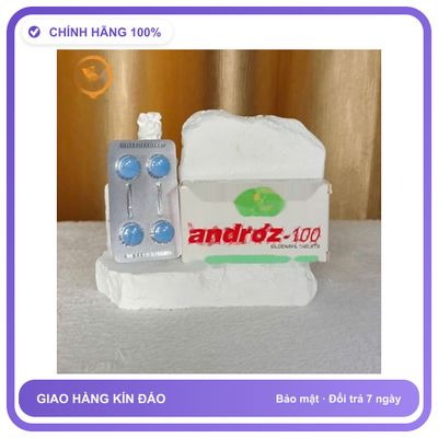Viên uống hỗ trợ tăng cường sinh lý nam giới tăng cường sinh lý nam Androz-100 dạng viên Chính Hãng An Toàn Tiện Lợi Giao Nhanh Toàn Quốc Loại Tốt