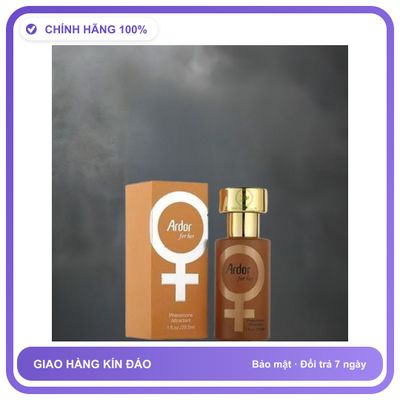 Nước Hoa Tăng Sinh Lý Nam Và Nữ cực mạnh Ardor For Her - Hương Quyến Rũ Cuốn Hút Chính Hãng An Toàn Tiện Lợi Giao Nhanh Toàn Quốc Cao Cấp