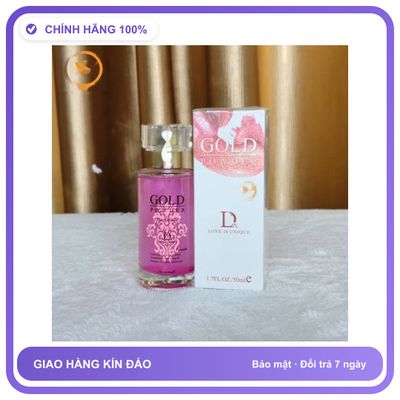 Nước Hoa Tăng Sinh Lý Nam Và Nữ cực mạnh Gold Powder D - Hương Quyến Rũ Cuốn Hút Chính Hãng An Toàn Tiện Lợi Giao Nhanh Toàn Quốc Mẫu Chuẩn