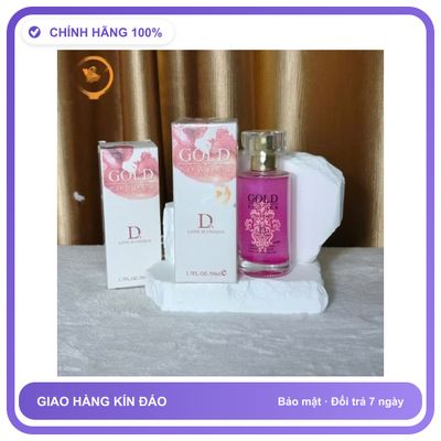 Nước Hoa Tăng Sinh Lý Nam Và Nữ cực mạnh Gold Powder D - Hương Quyến Rũ Cuốn Hút Chính Hãng An Toàn Tiện Lợi Giao Nhanh Toàn Quốc Hàng Tuyển