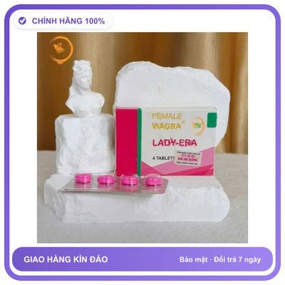 Sản phẩm hỗ trợ tăng sinh lý dạng viên LADY-ERA cực mạnh giá rẻ 100mg Dành Cho Nữ Chính Hãng An Toàn Tiện Lợi Giao Nhanh Toàn Quốc Hàng Chuẩn