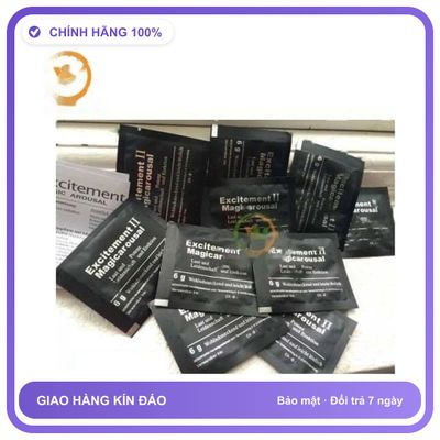 Sản phẩm hỗ trợ tăng sinh lý cực mạnh dạng bột Excitement II USA Dành Cho Nữ Chính Hãng An Toàn Tiện Lợi Giao Nhanh Toàn Quốc Cao Cấp