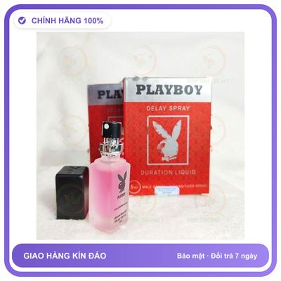 Viên uống hỗ trợ tăng cường sinh lý nam giới sản phẩm xịt Playboy Đỏ kéo dài thời gian quan hệ cực mạ Mẫu Mới