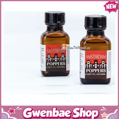 Chai Hít Amsterdam 30ml Tăng Cảm Giác Khoái Cảm Gwenshop Chính Hãng