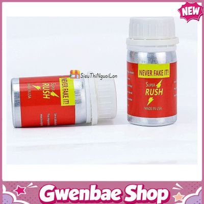 Chai Hít Khô Super Rush Tăng Cảm Giác Hưng Phấn Tức Thì Gwenshop Chính Hãng Hàng Nhập Khẩu