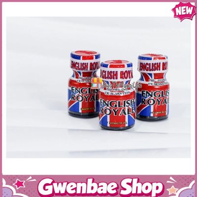 Chai Hít English Royale 10ml Tăng Cảm Giác Hưng Phấn Gwenshop Chính Hãng Hàng Nhập Khẩu