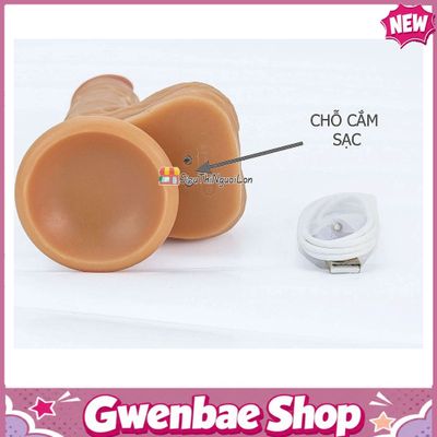 Dương Vật Giả Có Đế YEAIN Devil Kèm Dây Đeo Pin Sạc Điều Khiển Từ Xa Gwenshop Chính Hãng Mẫu Mới