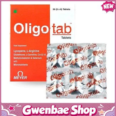 Oligotab Tablets - Dành Cho Nam Giới Trưởng Thành Đang Có Kế Hoạch Sinh Con (Hộp 30 Viên) Gwenshop Chính Hãng Hàng Nhập Khẩu