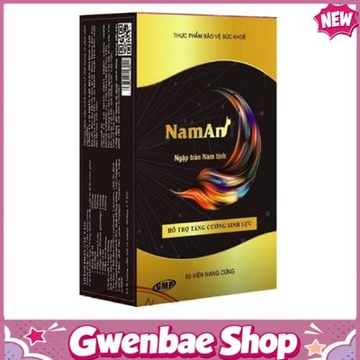 Viên Uống Naman - Hỗ Trợ Tăng Cường Sinh Lực Phái Mạnh (Hộp 60 Viên) Gwenshop Chính Hãng