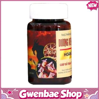 Dương Kiện Khang Hoàng Việt - Hỗ Trợ Mạnh Gân Cốt (Hộp 60 Viên) Gwenshop Chính Hãng Hàng Nhập Khẩu