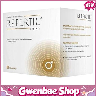 Refertil Men - Hỗ Trợ Sức Khỏe Sinh Sản Nam Giới (Hộp 30 Gói) Gwenshop Chính Hãng Hàng Nhập Khẩu