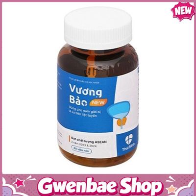 Vương Bảo New - Dùng Cho Nam Giới Bị U Xơ Tiền Liệt Tuyến Gwenshop Chính Hãng Hàng Nhập Khẩu