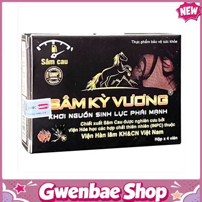 Sâm Kỳ Vương - Khơi Nguồn Sinh Lực Phái Mạnh Gwenshop Chính Hãng Hàng Nhập Khẩu