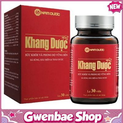 Viên Uống Sinh Lý Khang Dược New - Giúp Tăng Cường Sinh Lực Phái Mạnh Gwenshop Chính Hãng