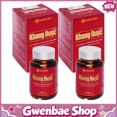 Viên Uống Sinh Lý Khang Dược New - Giúp Tăng Cường Sinh Lực Phái Mạnh Gwenshop Chính Hãng Hàng Nhập Khẩu