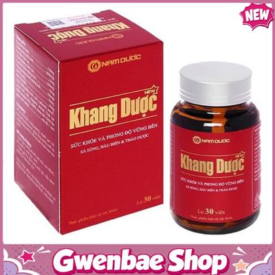 Viên Uống Sinh Lý Khang Dược New - Giúp Tăng Cường Sinh Lực Phái Mạnh Gwenshop Chính Hãng Mẫu Mới