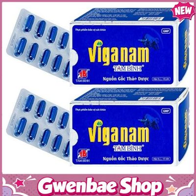 Viganam Tâm Bình - Hỗ Trợ Tăng Cường Sinh Lực Gwenshop Chính Hãng Mẫu Mới