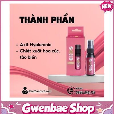 Chai Xịt EROS RELAX WOMAN Kéo Dài Thời Gian Quan Hệ Gwenshop Chính Hãng Loại Tốt