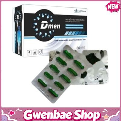 Dmen Giúp Hỗ Trợ Tăng Cường Sức Khỏe Sinh Lý Nam Giới Gwenshop Chính Hãng Cao Cấp